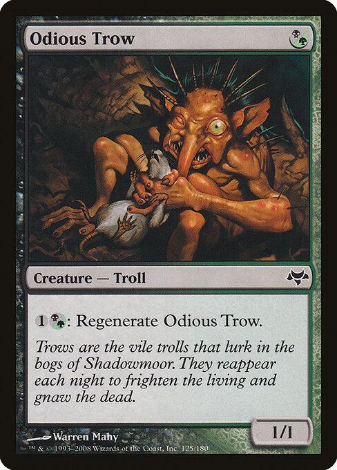 Odious Trow — art by Warren Mahy