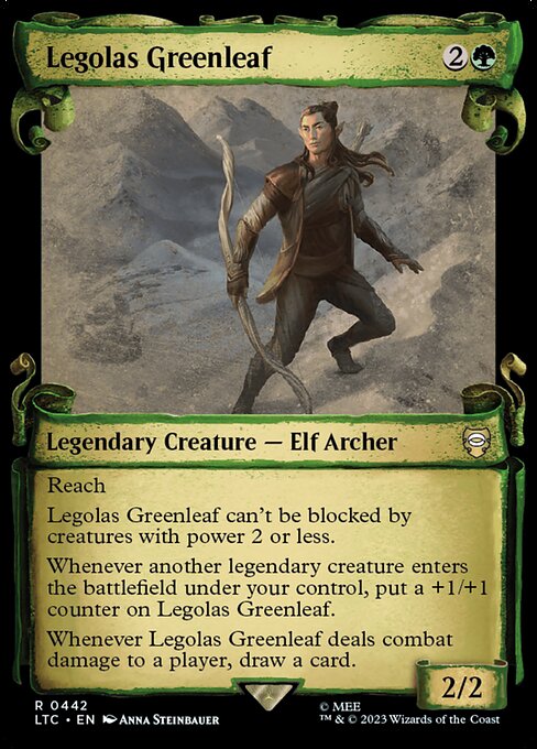 Legolas Greenleaf — art by Anna Steinbauer