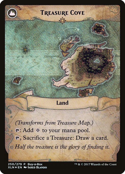 Treasure Map // Treasure Cove — art by Jared Blando