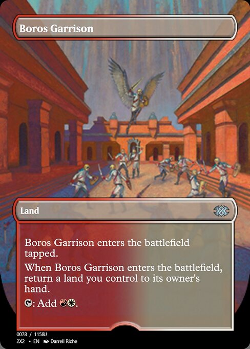 Boros Garrison — art by Darrell Riche
