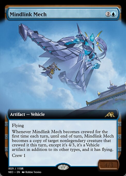 Mindlink Mech — art by Robbie Trevino