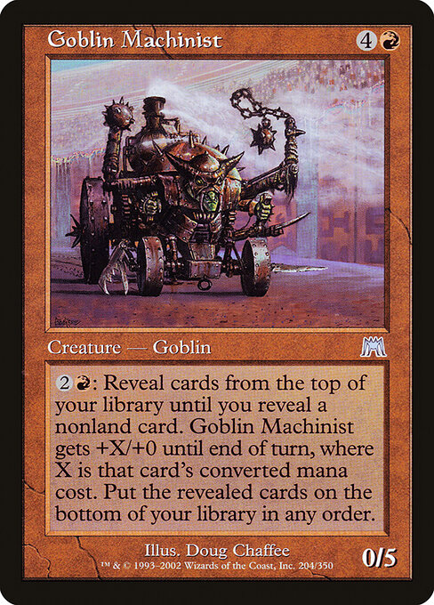 Goblin Machinist — art by Doug Chaffee