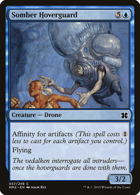 Somber Hoverguard — art by Adam Rex