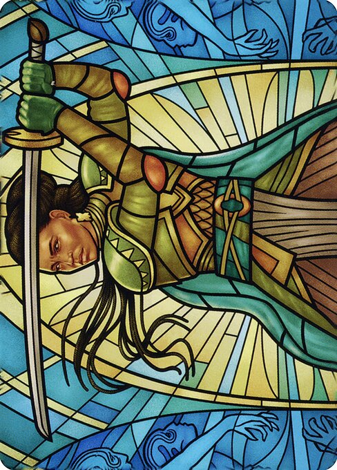 Shanna, Purifying Blade // Shanna, Purifying Blade — art by Jody Clark