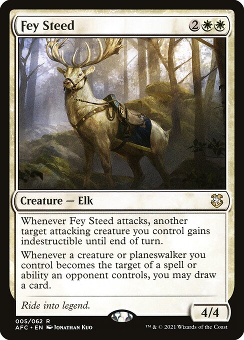 Fey Steed — art by Jonathan Kuo