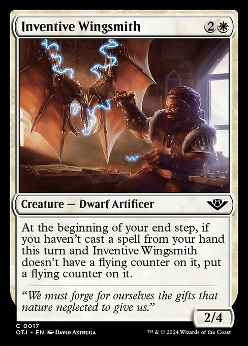 Inventive Wingsmith — art by David Astruga