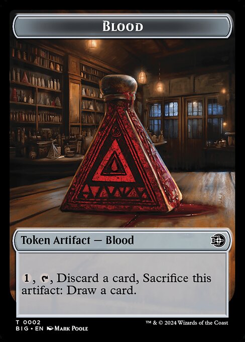 Blood — art by Mark Poole