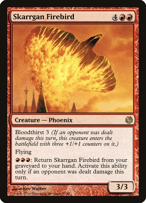 Skarrgan Firebird — art by Kev Walker