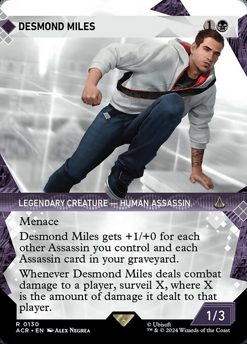 Desmond Miles — art by Alex Negrea