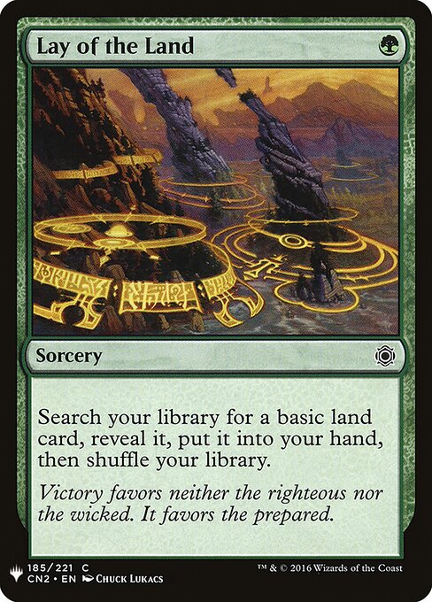 Lay of the Land — art by Chuck Lukacs
