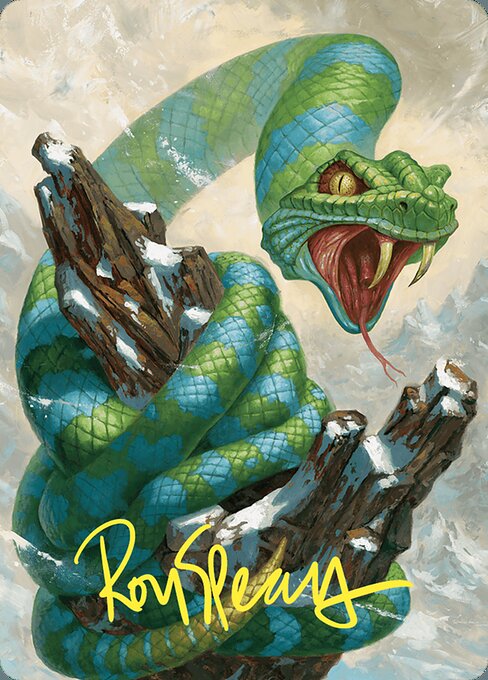 Ohran Frostfang // Ohran Frostfang — art by Ron Spears
