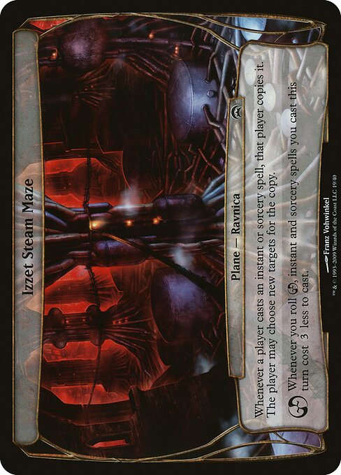 Izzet Steam Maze — art by Franz Vohwinkel