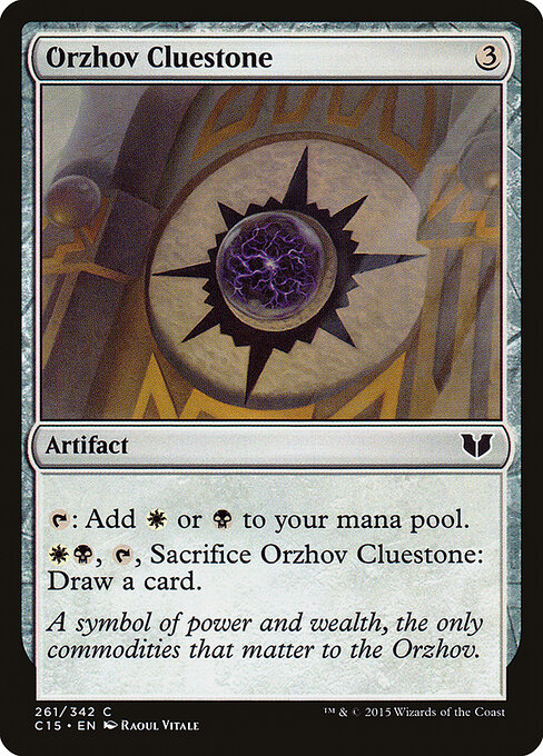Orzhov Cluestone — art by Raoul Vitale