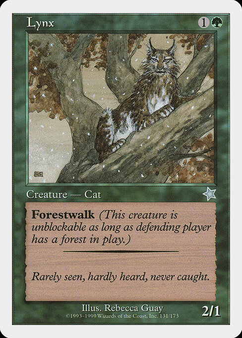 Lynx — art by Rebecca Guay
