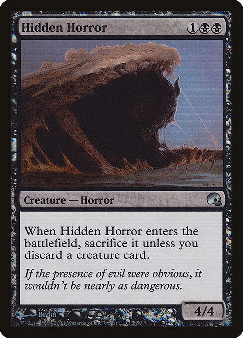 Hidden Horror — art by Brom