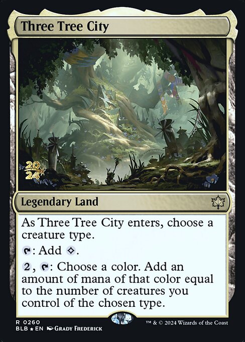 Three Tree City — art by Grady Frederick