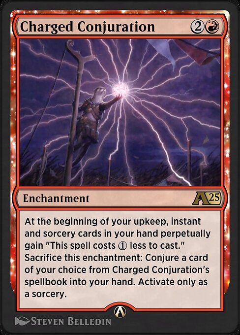 Charged Conjuration — art by Steven Belledin