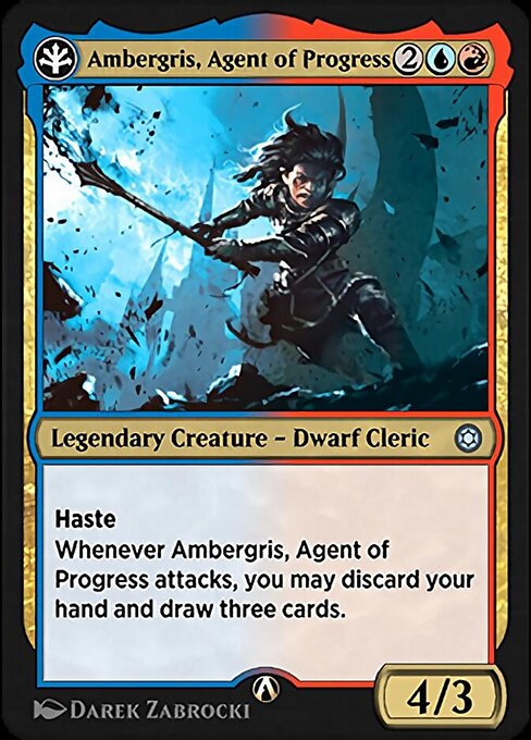 Ambergris, Agent of Progress — art by Darek Zabrocki