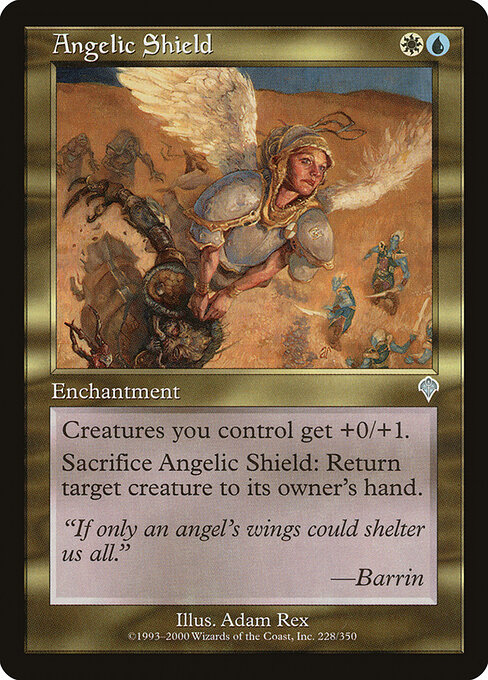 Angelic Shield — art by Adam Rex