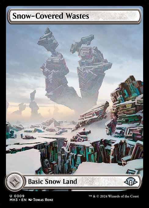 Snow-Covered Wastes — art by Tomáš Honz