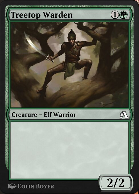Treetop Warden — art by Colin Boyer
