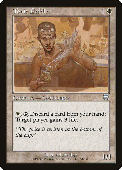 Tonic Peddler — art by Adam Rex