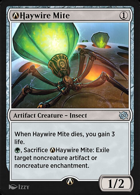 A-Haywire Mite — art by Izzy