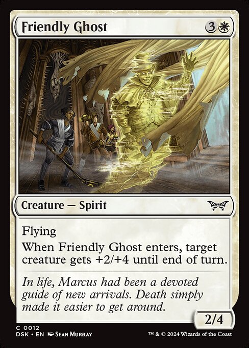 Friendly Ghost — art by Sean Murray