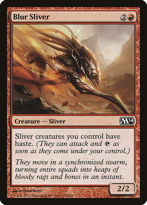 Blur Sliver — art by Daarken