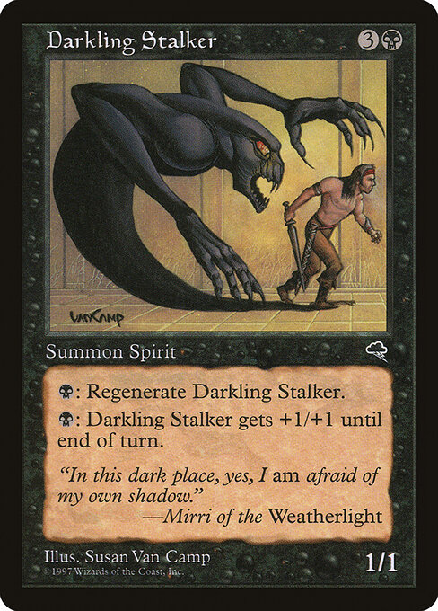 Darkling Stalker — art by Susan Van Camp