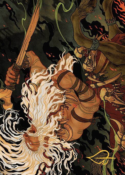 Yarus, Roar of the Old Gods // Yarus, Roar of the Old Gods — art by Peter Diamond