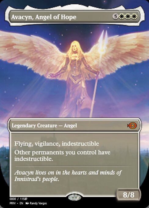 Avacyn, Angel of Hope — art by Randy Vargas