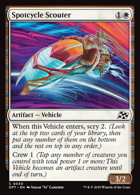 Spotcycle Scouter — art by Josiah "Jo" Cameron