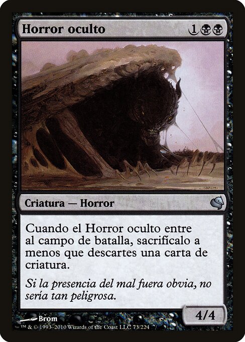 Hidden Horror — art by Brom