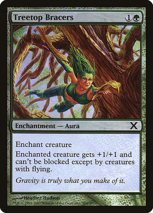 Treetop Bracers — art by Heather Hudson