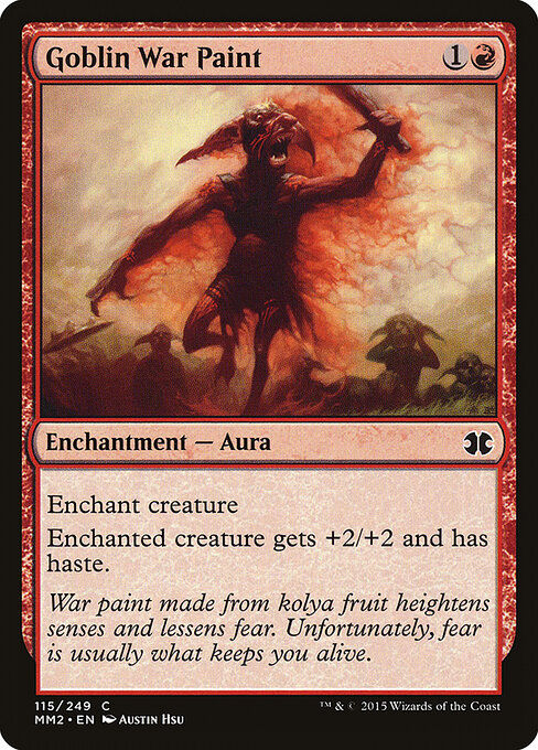Goblin War Paint — art by Austin Hsu