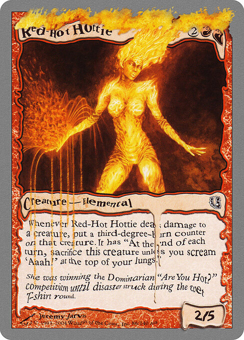 Red-Hot Hottie — art by Jeremy Jarvis