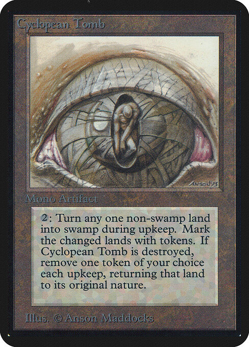 Cyclopean Tomb — art by Anson Maddocks