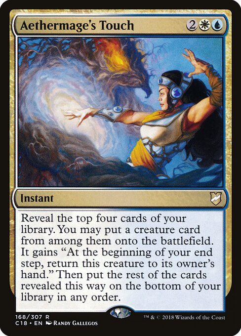 Aethermage's Touch — art by Randy Gallegos