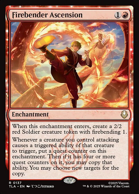 Firebender Ascension — art by Tetsuko
