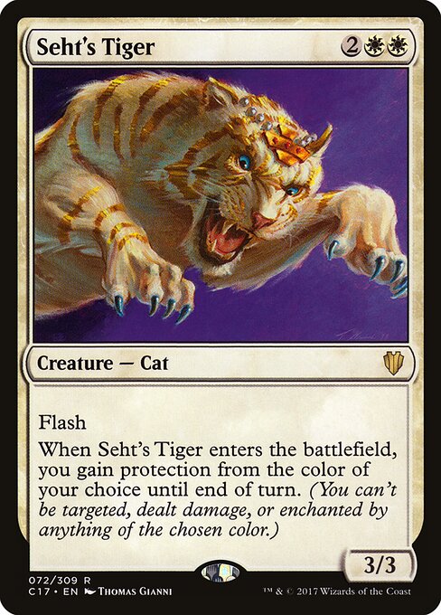 Seht's Tiger — art by Thomas Gianni