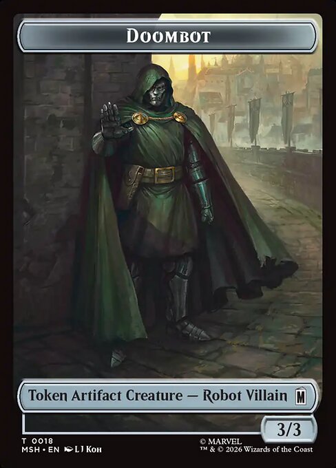 Doombot — art by L J Koh