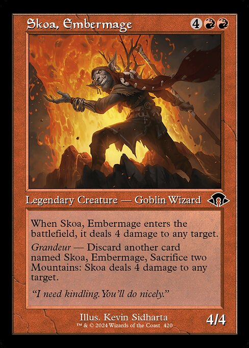 Skoa, Embermage — art by Kevin Sidharta