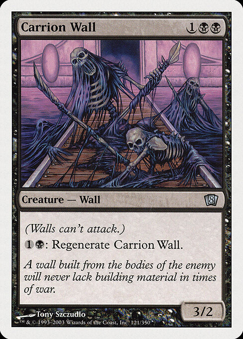 Carrion Wall — art by Tony Szczudlo