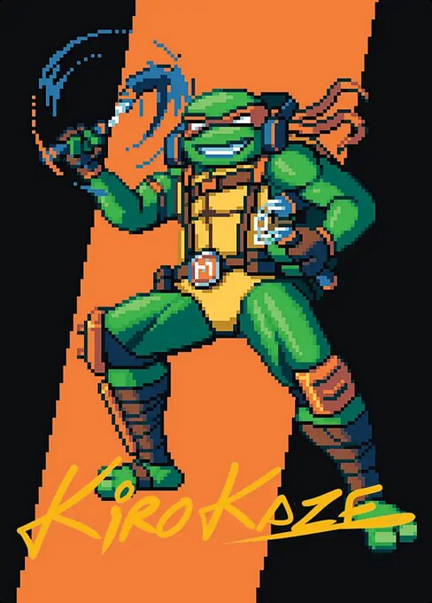 Michelangelo, the Heart // Michelangelo, the Heart — art by Kirokaze