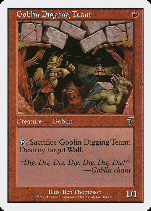 Goblin Digging Team — art by Ben Thompson