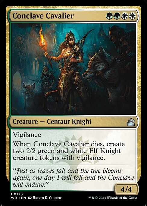 Conclave Cavalier — art by Hristo D. Chukov