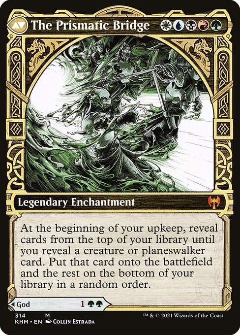 Esika, God of the Tree // The Prismatic Bridge — art by Collin Estrada