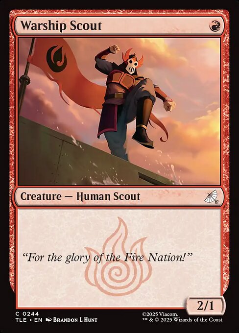 Warship Scout — art by Brandon L. Hunt