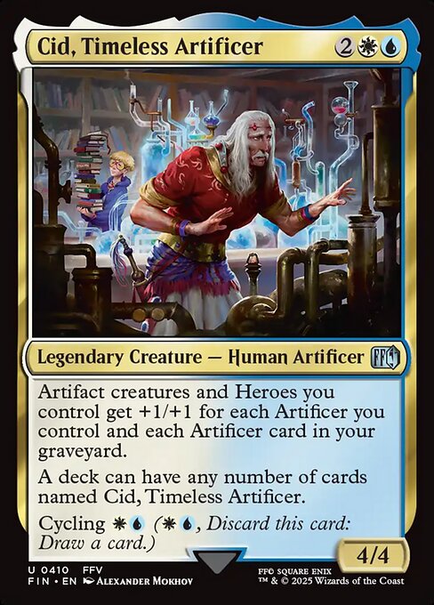Cid, Timeless Artificer — art by Alexander Mokhov